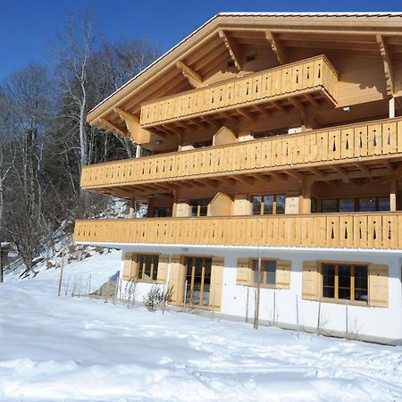 Apartment Panoramapark Soleil Haus D Apt 3 By Interhome Wengen Exteriör bild